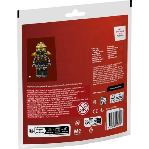 Auto ninja di Cole LEGO NINJAGO POLYBAG 30723 LEGO