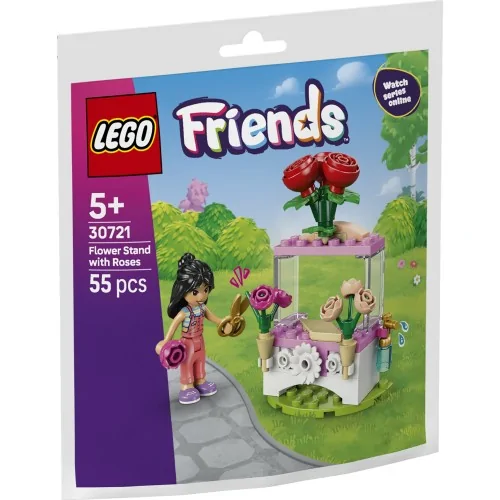 Bancarella di fiori con rose LEGO FRIENDS POLYBAG 30721 LEGO