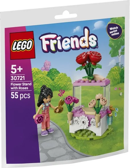 Bancarella di fiori con rose LEGO FRIENDS POLYBAG 30721 LEGO