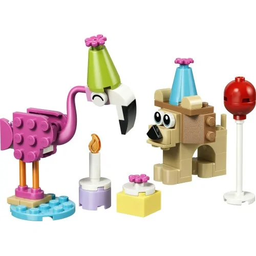 Festa di compleanno con adorabili animali LEGO CREATOR POLYBAG 30715 LEGO