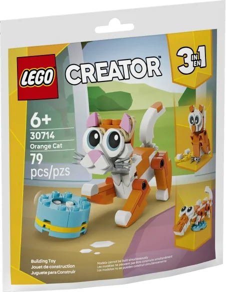 Gatto arancione LEGO CREATOR 30714 LEGO