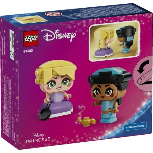 Mini-Jasmine e Mini-Rapunzel LEGO DISNEY 43303 LEGO