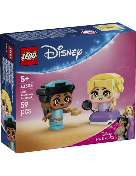 Mini-Jasmine e Mini-Rapunzel LEGO DISNEY 43303 LEGO