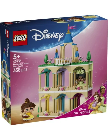 Mini-Belle e Mini-Tiana con Castello LEGO DISNEY 43291 LEGO