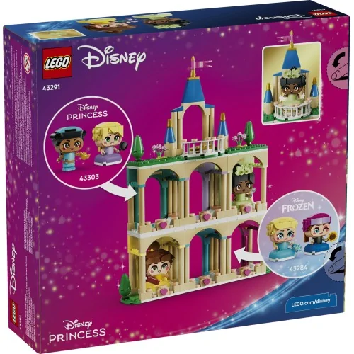 Mini-Belle e Mini-Tiana con Castello LEGO DISNEY 43291 LEGO