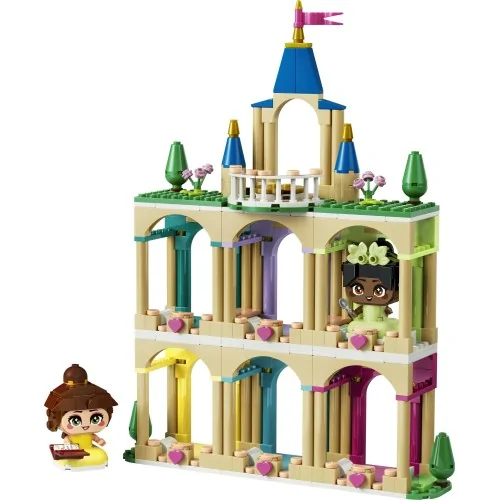 Mini-Belle e Mini-Tiana con Castello LEGO DISNEY 43291 LEGO