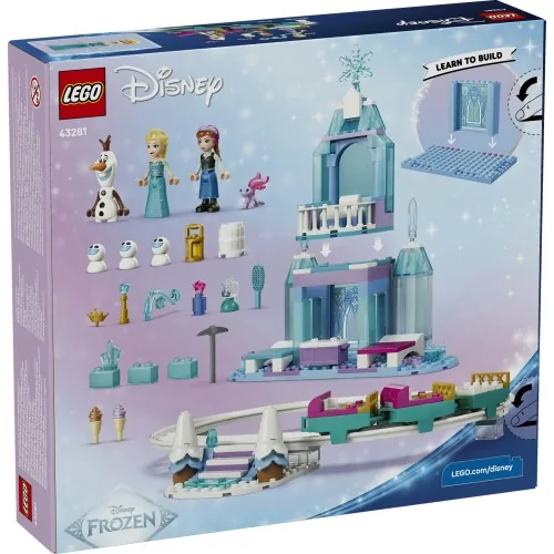 Castello di ghiaccio di Elsa e avventura sulla neve LEGO DISNEY 43281 LEGO