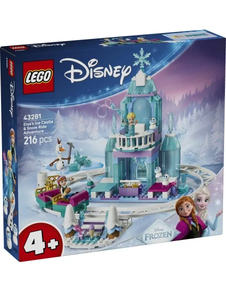 Castello di ghiaccio di Elsa e avventura sulla neve LEGO DISNEY 43281 LEGO