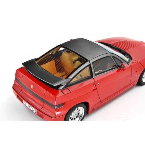 1/18 Alfa Romeo SZ (Es 30) 1989 ROSSO ALFA LM197A LAUDORACING