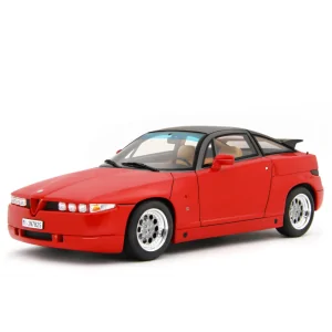 1/18 Alfa Romeo SZ (Es 30) 1989 ROSSO ALFA LM197A LAUDORACING