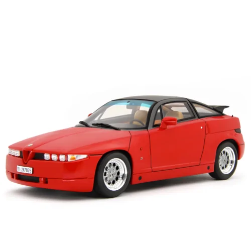 1/18 Alfa Romeo SZ (Es 30) 1989 ROSSO ALFA LM197A LAUDORACING