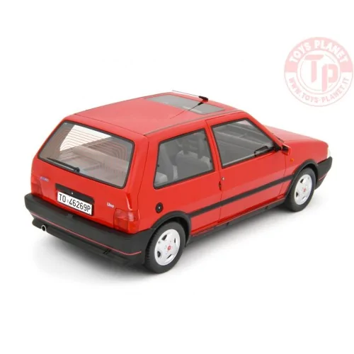 1/18 Fiat Uno Turbo i.e. 1.4 1990 - Rosso LM200E LAUDORACING