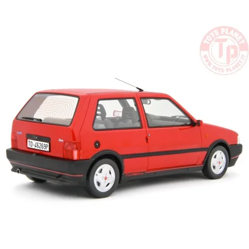 1/18 Fiat Uno Turbo i.e. 1.4 1990 - Rosso LM200E LAUDORACING
