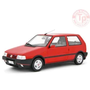 1/18 Fiat Uno Turbo i.e. 1.4 1990 - Rosso LM200E LAUDORACING