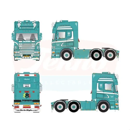 1/50 Scania 164L 6x2 Jakob Pedersen TEKNO 90790 TEKNO