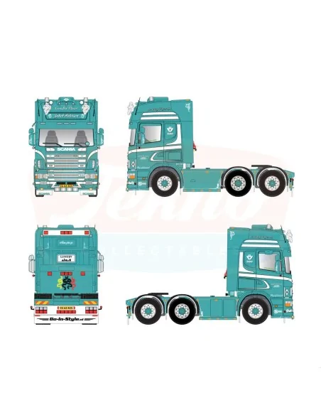 1/50 Scania 164L 6x2 Jakob Pedersen TEKNO 90790 TEKNO