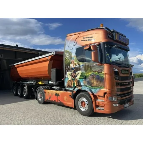 1/50 Scania Nex Gen S con semirimorchio ribaltabile Furtmeier TEKNO 88827 TEKNO