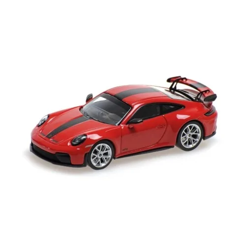 1/64 Porsche 911 (992.2) Gt3 Red With Weissach Package 2025 MINICHAMPS 640064220 MINICHAMPS 1:64