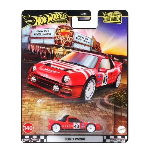 1/64 Ford RS200 HOT WHEELS JBL29 HOT WHEELS