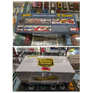 1/64 2025 HOT WHEELS CAR CULTURE & TEAM TRANSPORT 3/4 FERRARI E BUGATTI CHASE HOT WHEELS HJV98-979Q HOT WHEELS