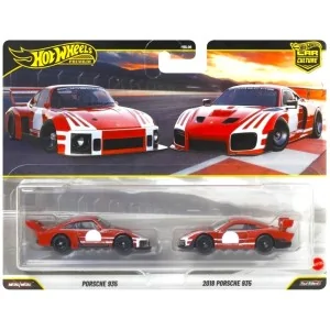 1/64 Porsche 935 + 2018 Porsche 935 HOT WHEELS JHW51 HOT WHEELS