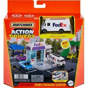 1/64 Matchbox Fedex package center MATCHBOX HLY62 MATCHBOX