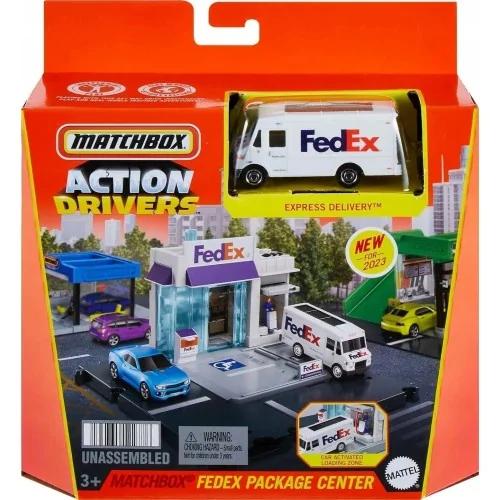 1/64 Matchbox Fedex package center MATCHBOX HLY62 MATCHBOX