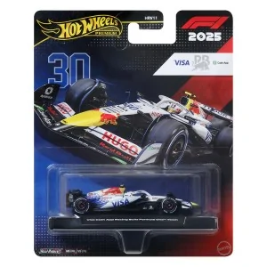 1/64 F1 2025 Visa Cash App Racing Bulls N30 Liam Lawson HOT WHEELS JKD79 HOT WHEELS