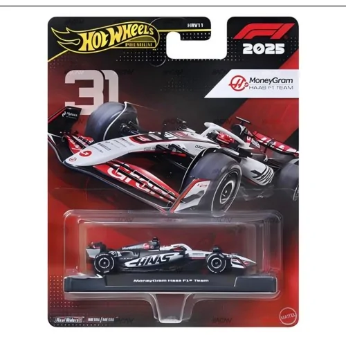 1/64 F1 2025 MoneyGram Haas F1 Team N31 Esteban Ocon HOT WHEELS JKD78 HOT WHEELS