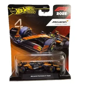 1/64 F1 2025 McLaren n4 lando norris HOT WHEELS JKD88 HOT WHEELS
