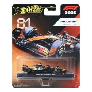 1/64 F1 2025 McLaren n81 Oscar Piastri HOT WHEELS JKD81 HOT WHEELS