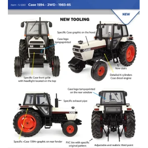 1/32 CASE 1594 2WD 1983-1985 UH 5361 UNIVERSAL HOBBIES