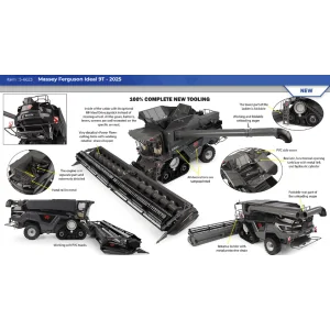 1/32 Massey ferguson Ideal 9T 2025 UH6623 UNIVERSAL HOBBIES