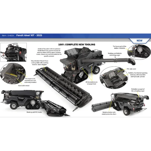1/32 Fendt Ideal 10T 2025 UH6624 UNIVERSAL HOBBIES