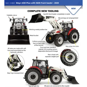 1/32 Steyr 4120 plus con caricatore s635 2025 UH6823 UNIVERSAL HOBBIES