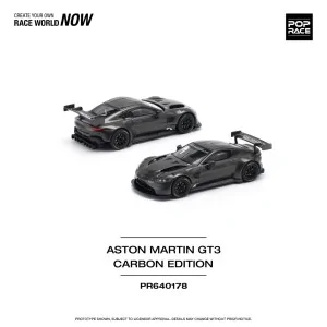 1/64 Aston Martin GT3 - Edizione Carbonio PR640178 POP RACE