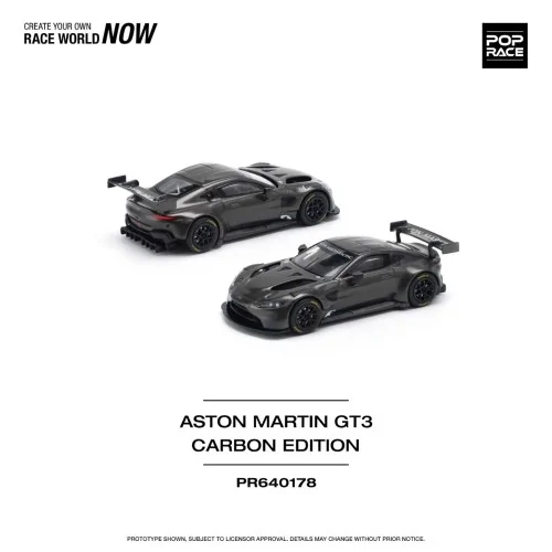 1/64 Aston Martin GT3 - Edizione Carbonio PR640178 POP RACE