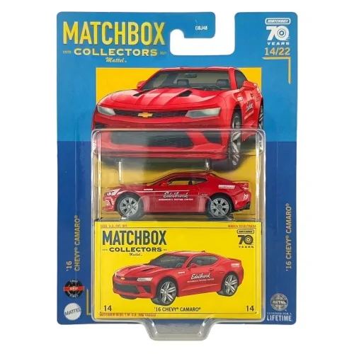 1/64 '16 Chevy Camaro MATCHBOX HLJ61 MATCHBOX