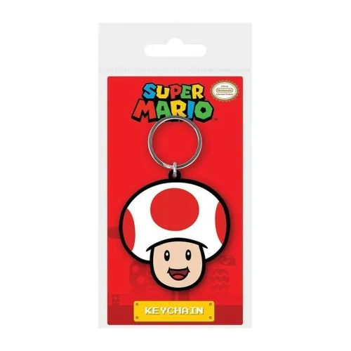 Super Mario Bros Portachiavi Fungo RK38926C PORTACHIAVI