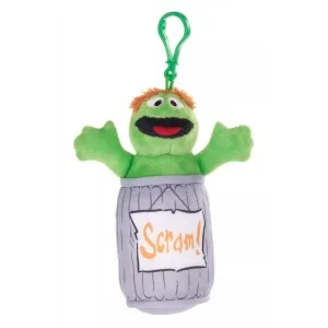 Sesame street Peluche 17cm Oscar The Grouch SS4 PELUCHE