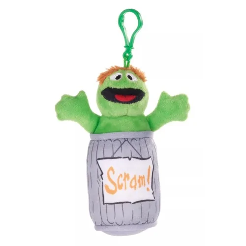 Sesame street Peluche 17cm Oscar The Grouch SS4 PELUCHE