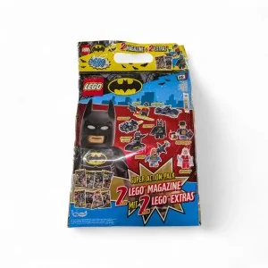 Magazine Lego Batman n1 + 2 minifigure ML1 LEGO