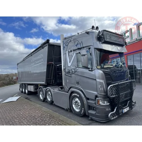 Scania Next Gen Highline 6x2 met 3-assige kipper Vornhagen TEKNO 86968 TEKNO