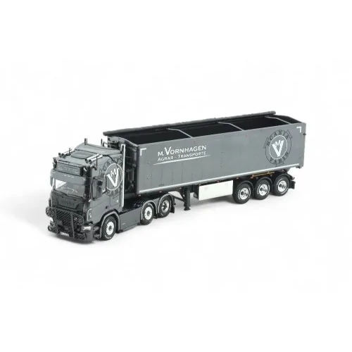 Scania Next Gen Highline 6x2 met 3-assige kipper Vornhagen TEKNO 86968 TEKNO