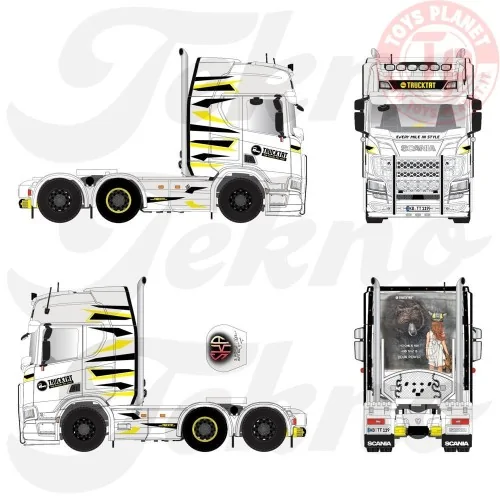 Scania Next Gen R-series Highline 6x2 Trucktat TEKNO 88058 TEKNO