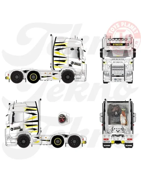 Scania Next Gen R-series Highline 6x2 Trucktat TEKNO 88058 TEKNO