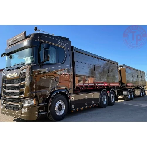 Scania Next Gen S-series Highline rigid truck with a trailer Jesper V. Sorensen TEKNO 86010 TEKNO