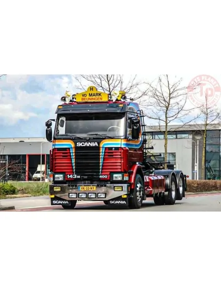 Scania 143 Topline met NCH systeem en flatbed Patrick van der Mark TEKNO 88708 TEKNO Scania 143 Topline met NCH systeem en flatbed Patrick van der Mark TEKNO 88708 TEKNO