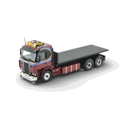 Scania 143 Topline met NCH systeem en flatbed Patrick van der Mark TEKNO 88708 TEKNO