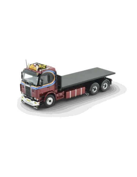 Scania 143 Topline met NCH systeem en flatbed Patrick van der Mark TEKNO 88708 TEKNO